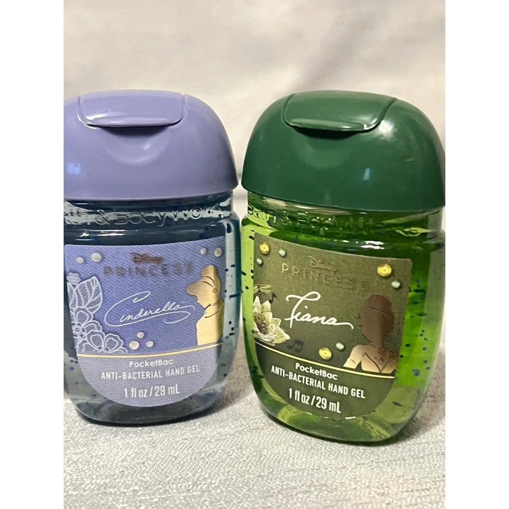 Bath & Body Works Disney Princess PocketBac Hand Sanitizer 3 Pack Jasmine Tiana